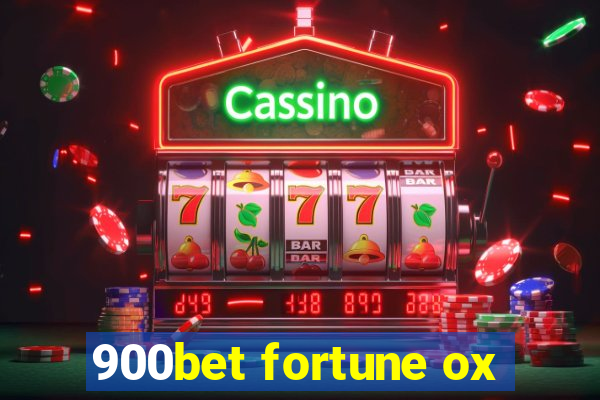 900bet fortune ox